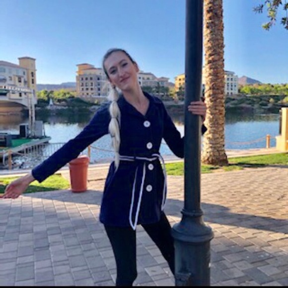 LA Kitty Sailor Sweater With Pockets - Picture 3 of 8